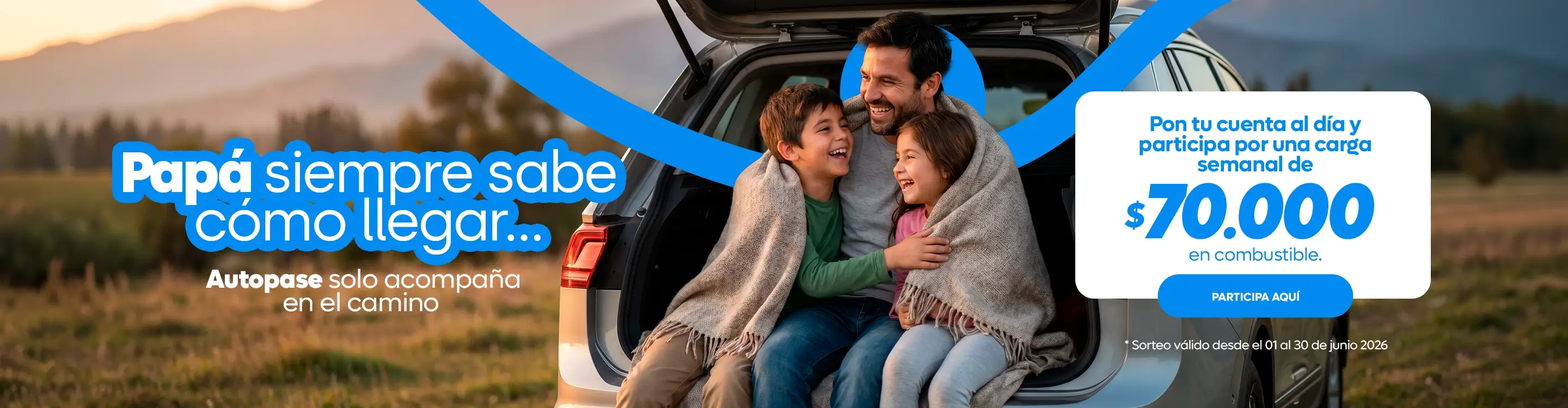 Papá siempre sabe cómo llegar